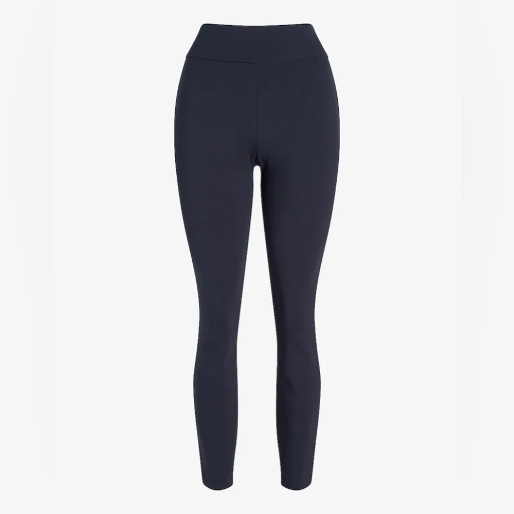 Curvy Columnist high Wasted Ankle Pant Navy. Worn twice,basically brand new.